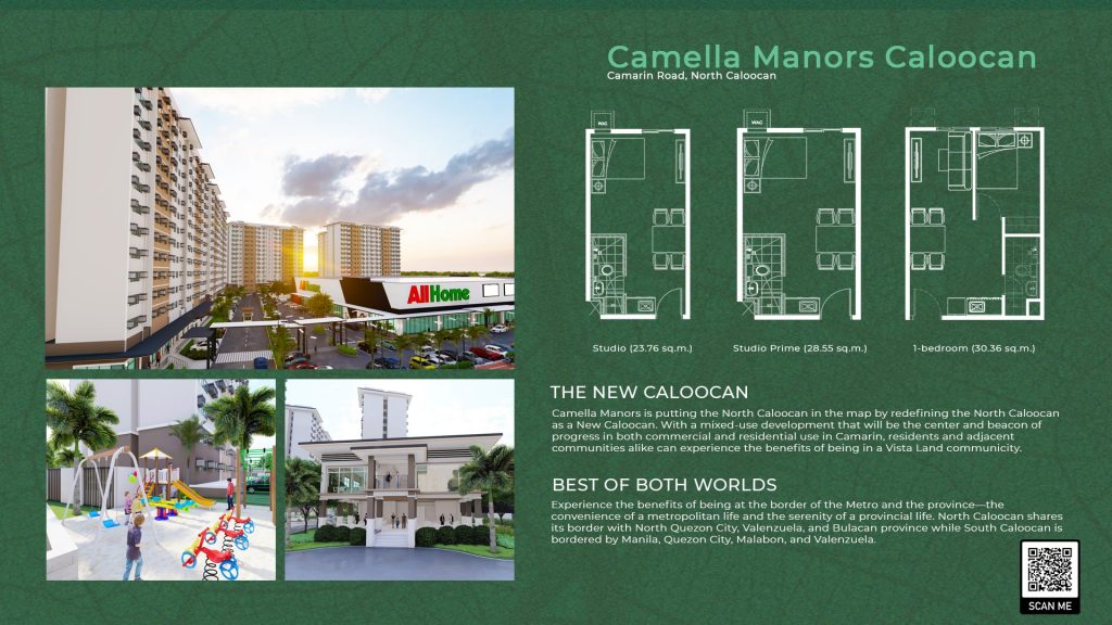 Camella Manors Caloocan - Pre Selling Condo in Caloocan