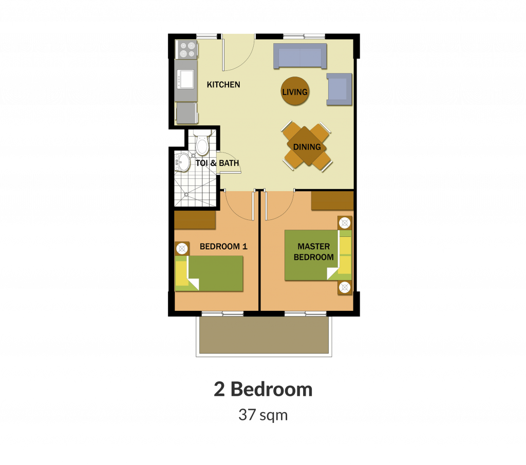 Northpoint Building 1 2 Bedroom