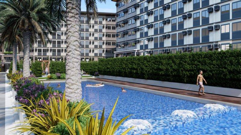 Affordable Bacolod Condo - Pool Amenity
