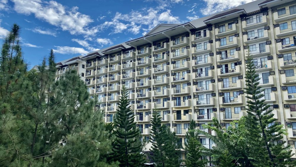RFO Condo in Davao - Northpoint Davao - Camella Manors - Building Perspective in a pine-filled community