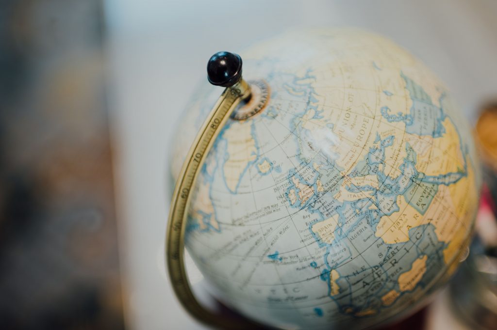 Display a Vintage and Classy Globe | Condo Interior for travelers | Camella Manors