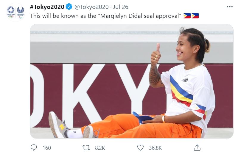 Margielyn Didal - Filipina Athlete Skateboarding in Tokyo Olympics 2021 - Seal of Approval