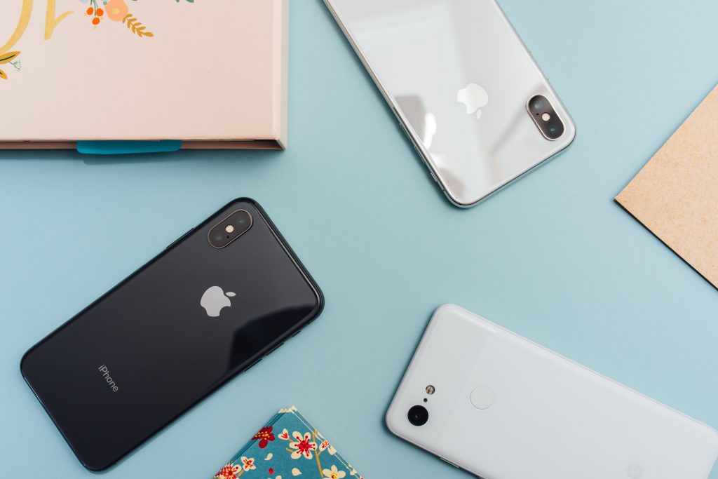 iPhone devices in Different Models
